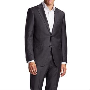 Ermenegildo Zegna single-breasted wool-silk blazer